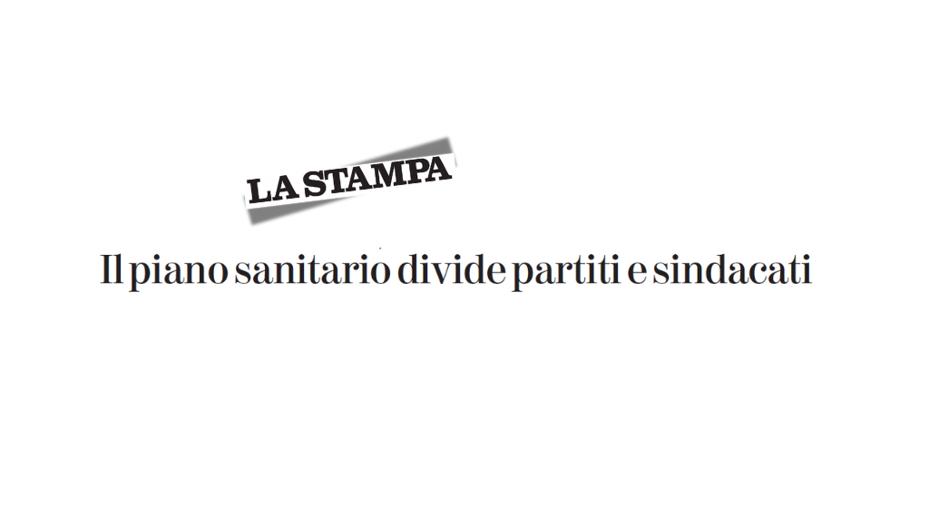 Nuovo Piano Socio Sanitario Regionale: le dichiarazioni di Chiara Rivetti, Segretaria Regionale Anaao Assomed Piemonte, La Stampa