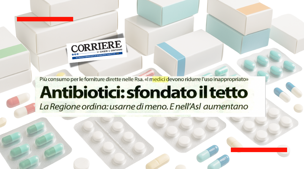 Aumento uso di antibiotici. Le dichiarazioni di Chiara Rivetti, Segretaria Regionale Anaao Assomed Piemonte, Corriere di Chieri