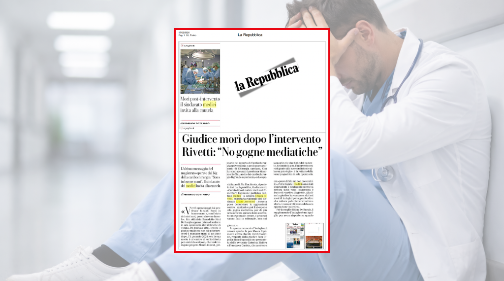 No alla gogna mediatica. Le dichiarazioni di Chiara Rivetti su La Repubblica